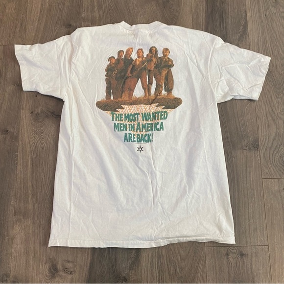 Vintage RARE 1990 Young Guns II Movie Production Shirt Size Size XL - Picture 1 of 9